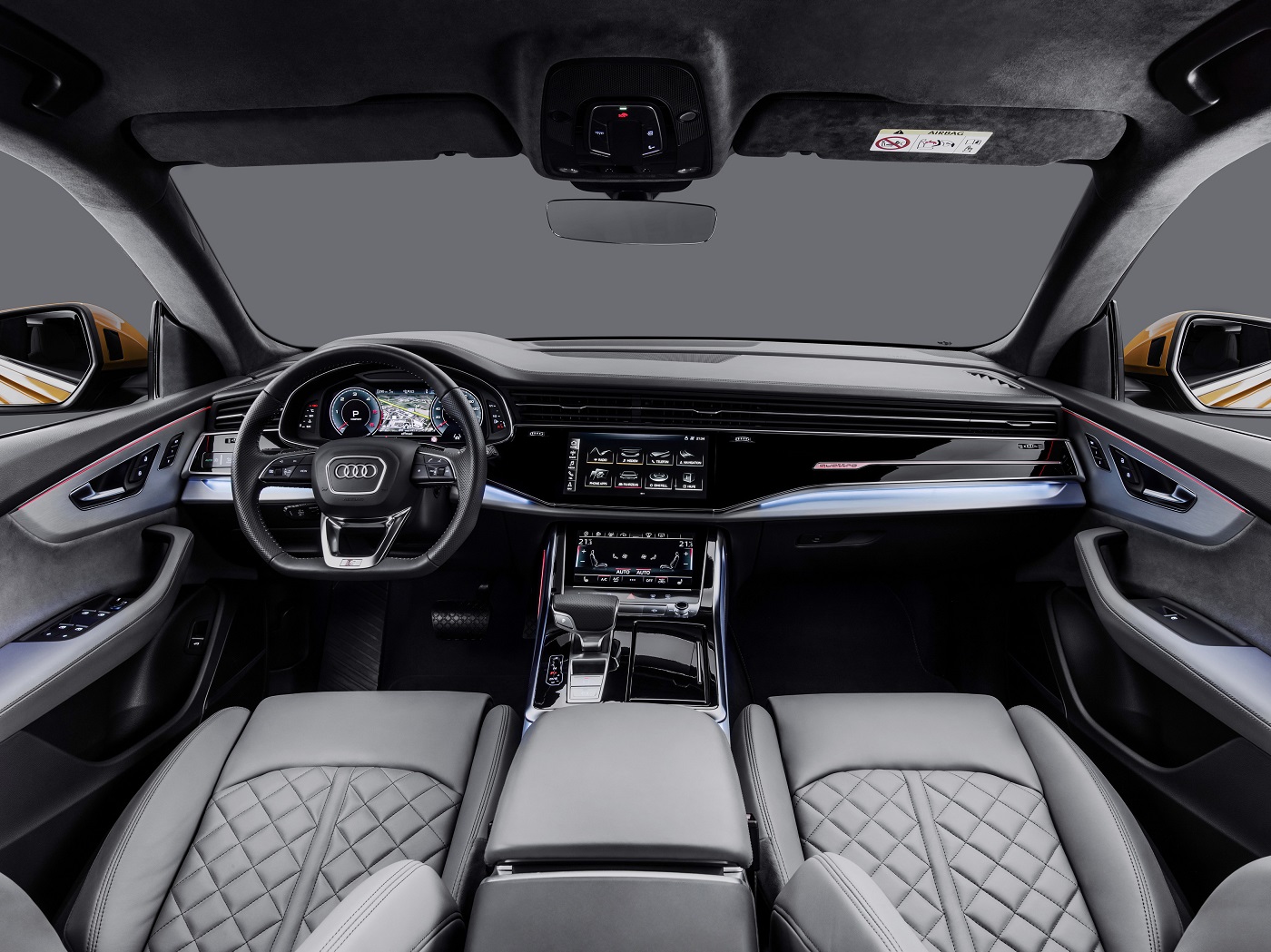 Nye Audi Q8 - Interiør.