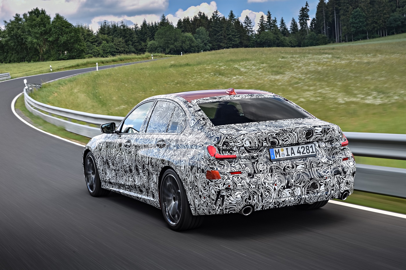 Helt nye BMW 3-serie Sedan - Bak