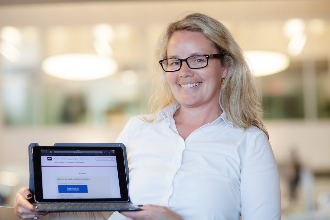 Jannicke Valbrek, leder for kundeservice i Skatteetaten