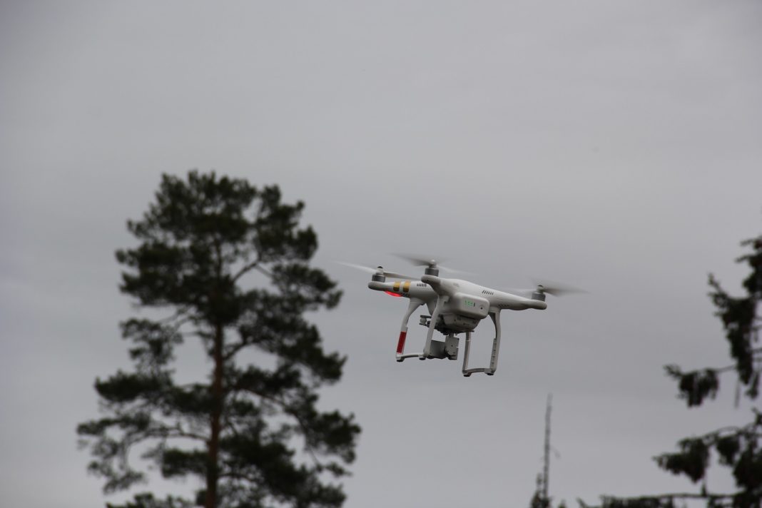 Drone i luften