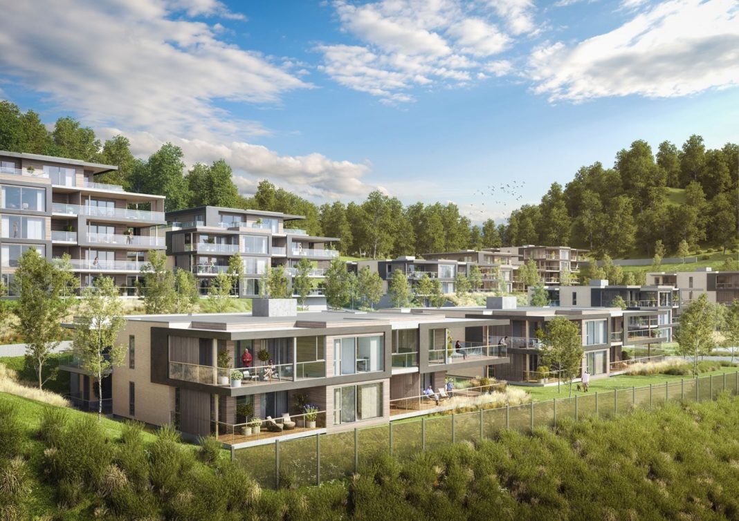 AF Gruppen bygger 129 leiligheter i Skiparviken i Bergen
