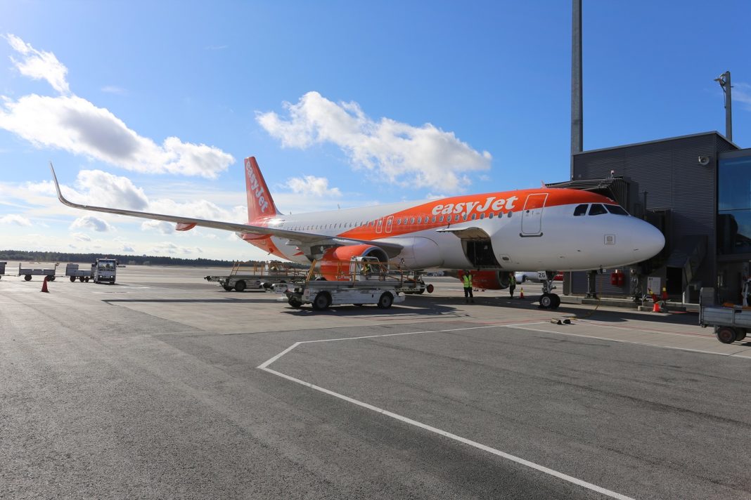 easyJet på Oslo lufthavn