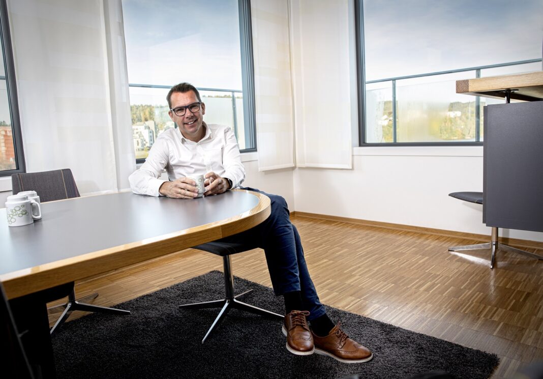 Steffen Syvertsen, konsernsjef i Agder Energi