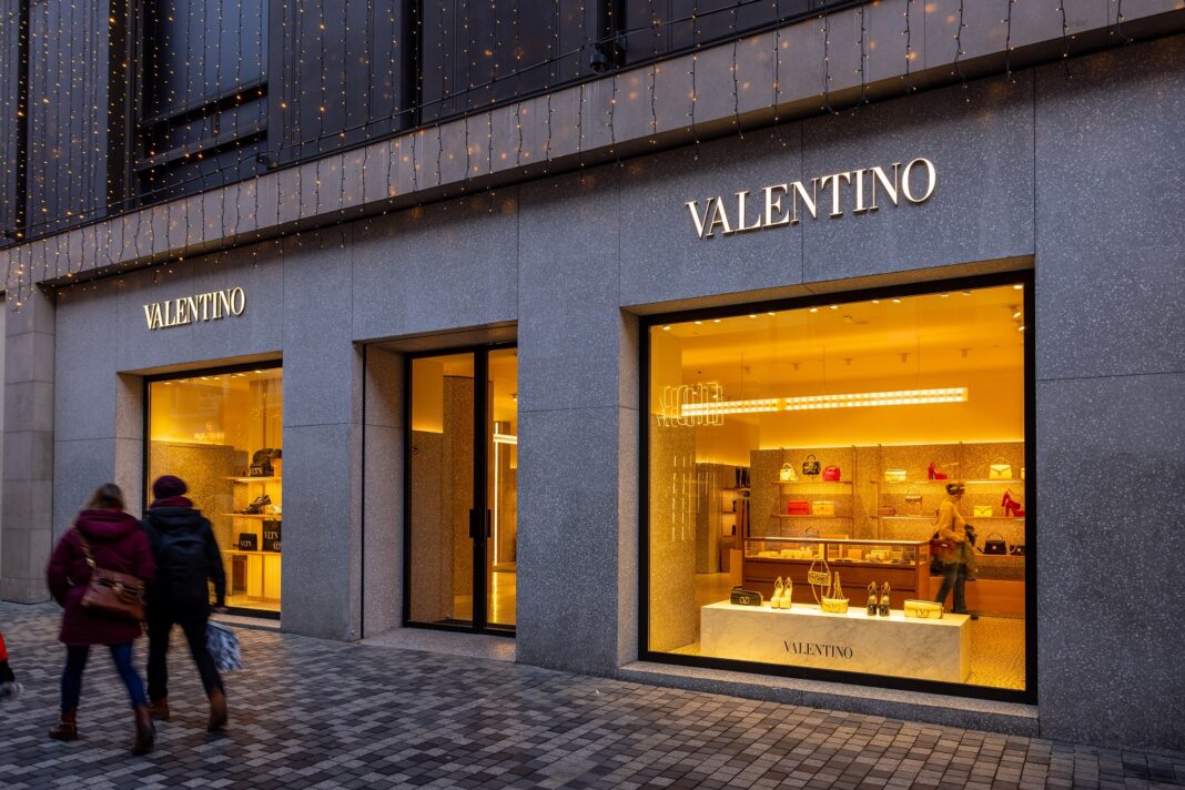 Valentinos butikk i København.